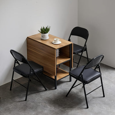 Silla Plegable Versátil con Respaldo de Cojín Suave - Portátil, Estructura de Metal para Hogar, Oficina y Uso Exterior - Ideal para Comedor, Conferencias y Bodas