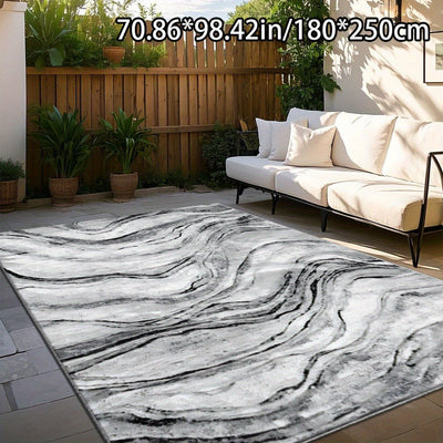 Decoración del hogar con terciopelo dorado + 800 gramos por metro cuadrado + fondo de plástico con puntos + patrón de plástico con puntos en el fondo. Tapete artístico y versátil de alta gama con patrón de onda plateada, adecuado para alfombras de salón,