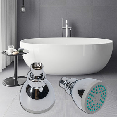 Rociador de Ducha de Alta Presión 360° Giratorio Ajustable en ABS Plástico con Boquillas Fáciles de Limpiar - Diseño Clásico Montado en Pared para Mejoras del Hogar, Estilo Elegante y Material Resistente, Moderno para Limpieza Rápida