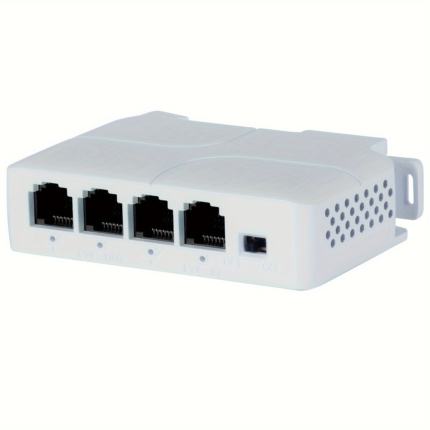 Extensor POE 100Mbps 1-en-3-Salida - Alimentado por USB (36V) Amplificador de Red Compacto para Cámaras CCTV, Sistemas de Seguridad Hogar/Oficina, Instalación Fácil y Transmisión de Señal Confiable, Estilo Minimalista, Construcción Robusta, Power Over Et