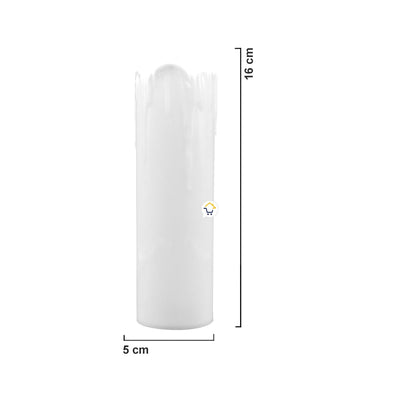 Vela LED Decorativa Navidad Fiestas Lámpara Portátil MJ-021