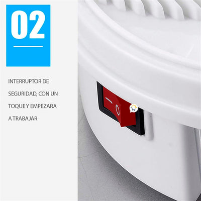 Atrapa Moscas Eléctrico USB Trampa Automático Giratorio YD218