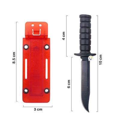 Mini Cuchillo Táctico Camping Abrecartas Con Cadena CD05