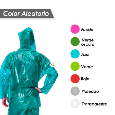 Impermeable Moto Bicicleta Termosellado Portable IMBT01