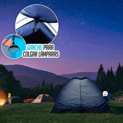 Carpa Camping Armable Semi Impermeable 4 Personas HY1100