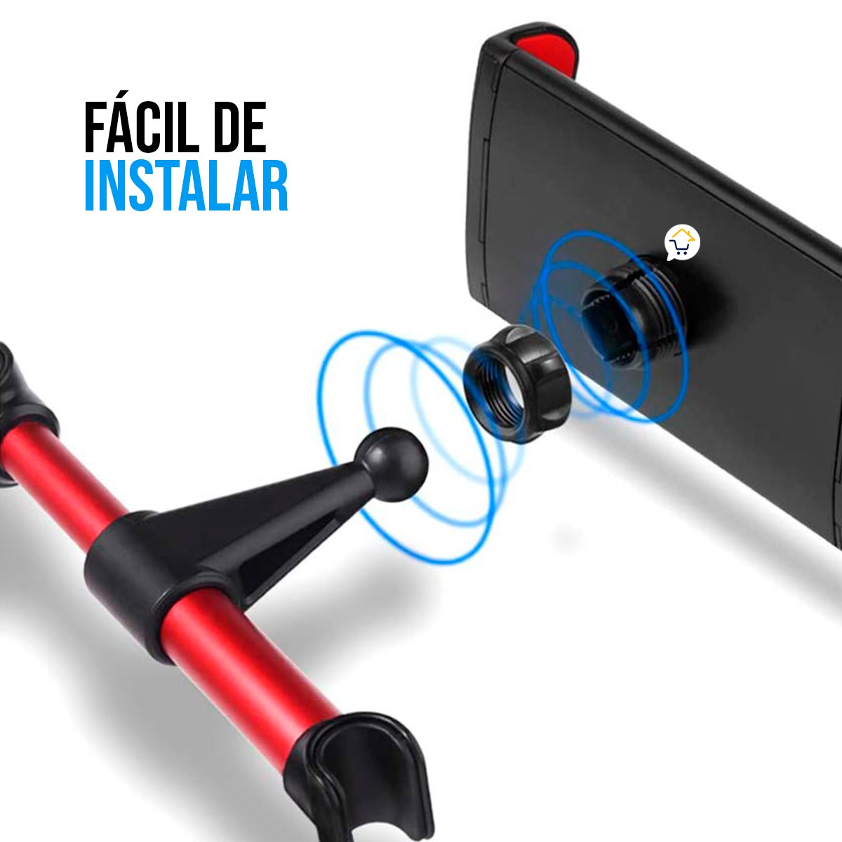Soporte Universal Celular Asiento Trasero Auto Holder 082