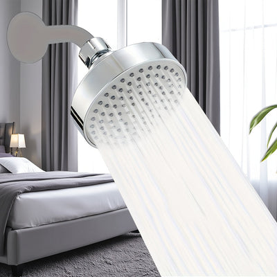 Cabezal de ducha de alta presión, potente rociador para baño, con boquillas pequeñas de silicón y chorro fuerte, tipo universal para duchas con flujo de agua alto o bajo, accesorios para baño