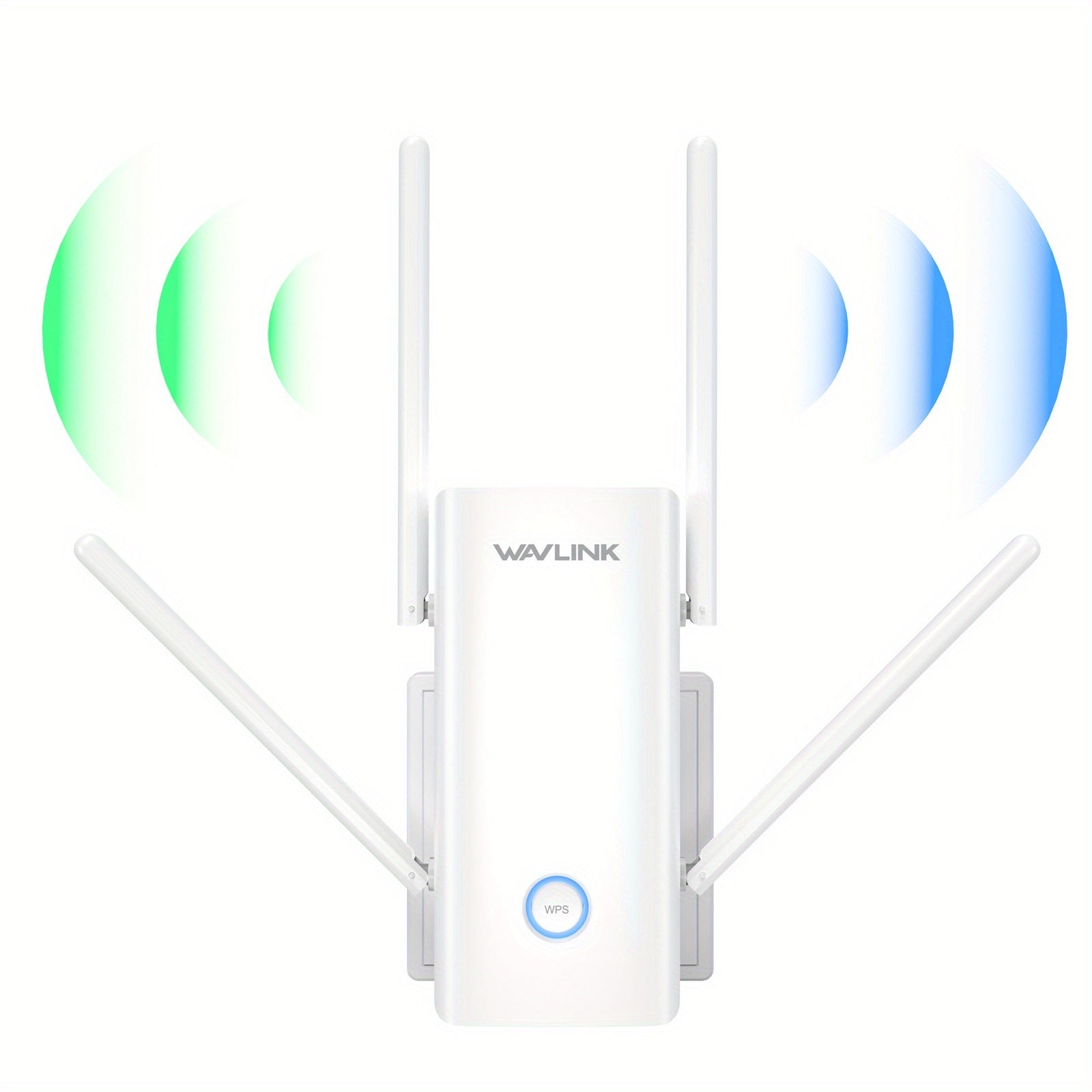 WAVLINK AX3000 Repeater/AP/Router de doble banda Wi-Fi 6, amplificador de WiFi 2024 con ancho de banda de 160MHz, antenas de 4x5dBi, soporta formación de haz, coloreado de BSS, OFDMA, cubierta de hasta 2000 pies cuadrados, 256 dispositivos.