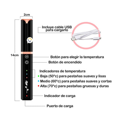 Encrespador Eléctrico De Pestañas Rizador EMY007