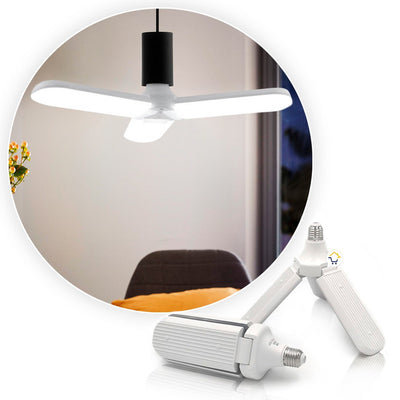Bombillo Lámpara Led Plegable 3 Aspas Eco Amigable LX043