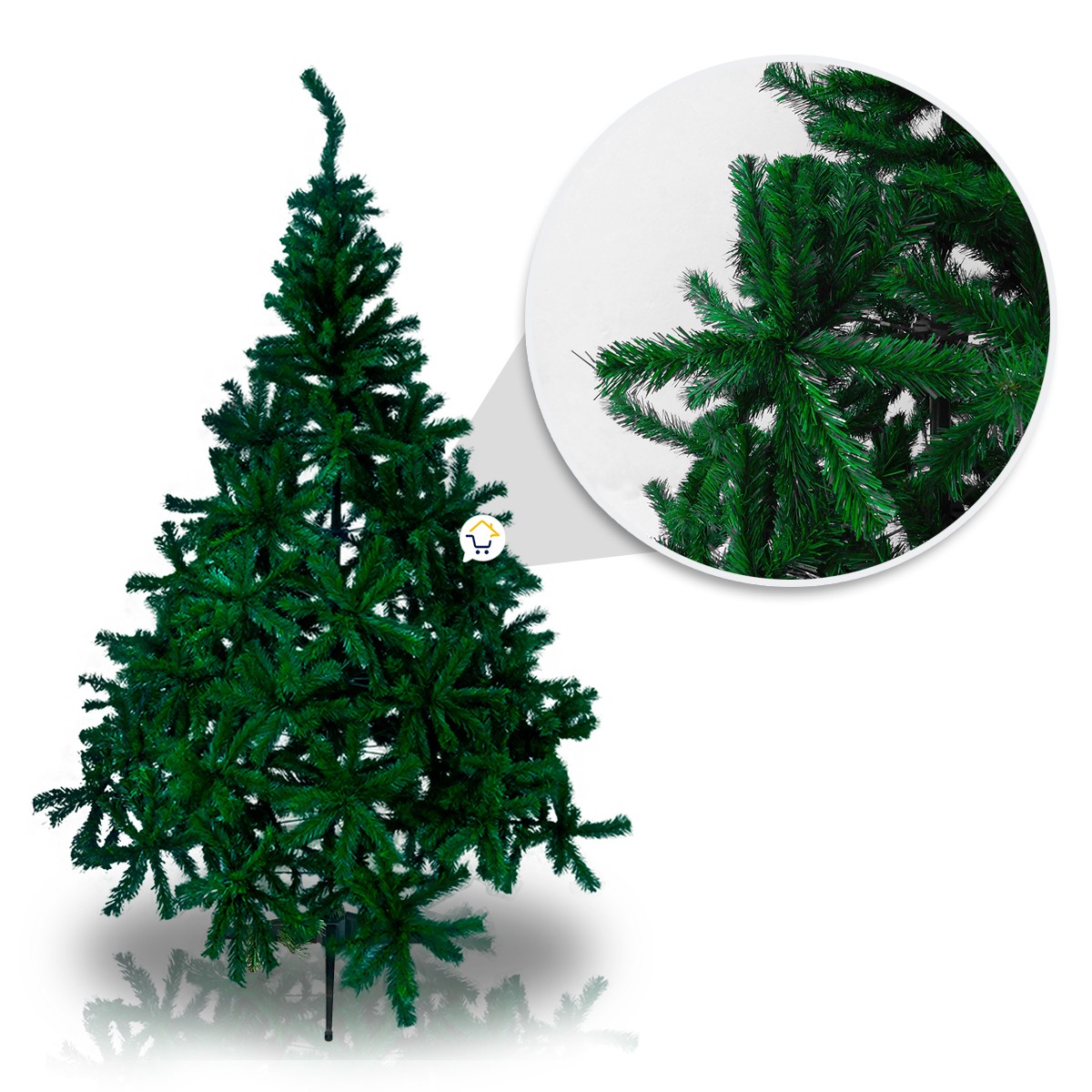 Árbol Navidad Bogotá 2.30 m Tradicional 760 Ramas BOG230