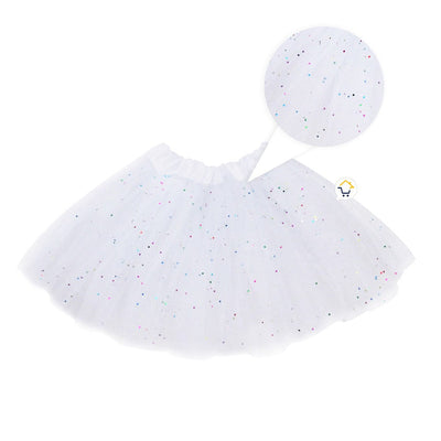 Tutú Confetti Niñas Colores Falda Ballet Disfraz TUCO01