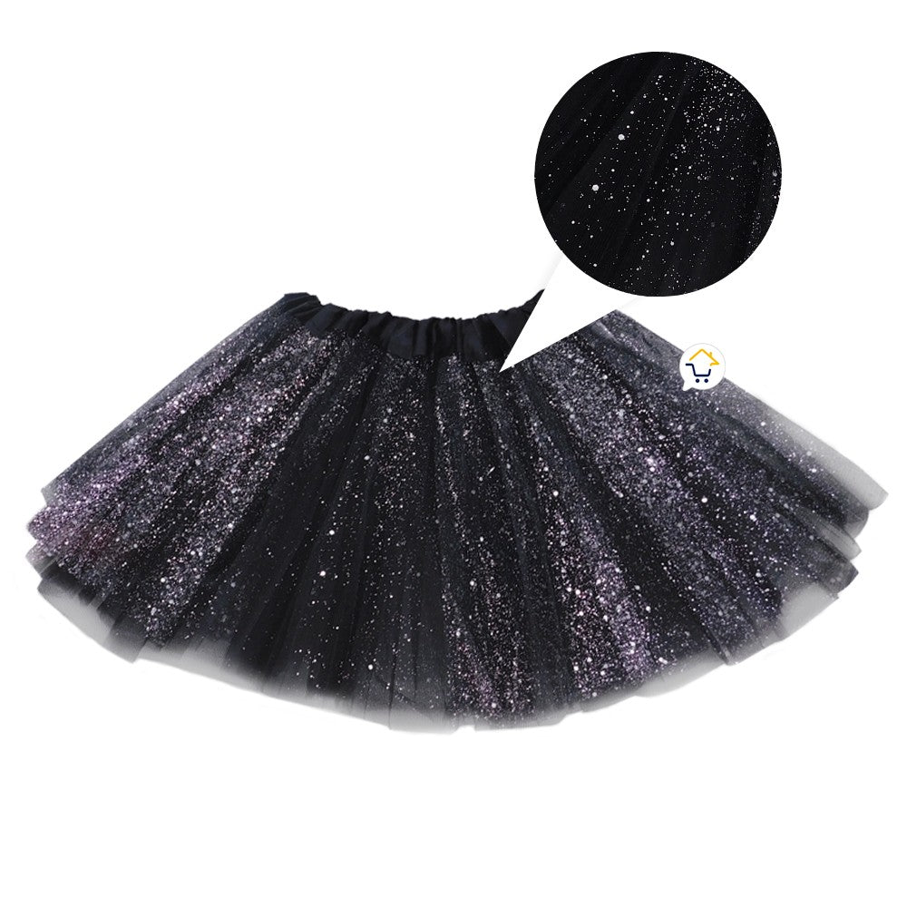 Tutú Confetti Niñas Colores Falda Ballet Disfraz TUCO01