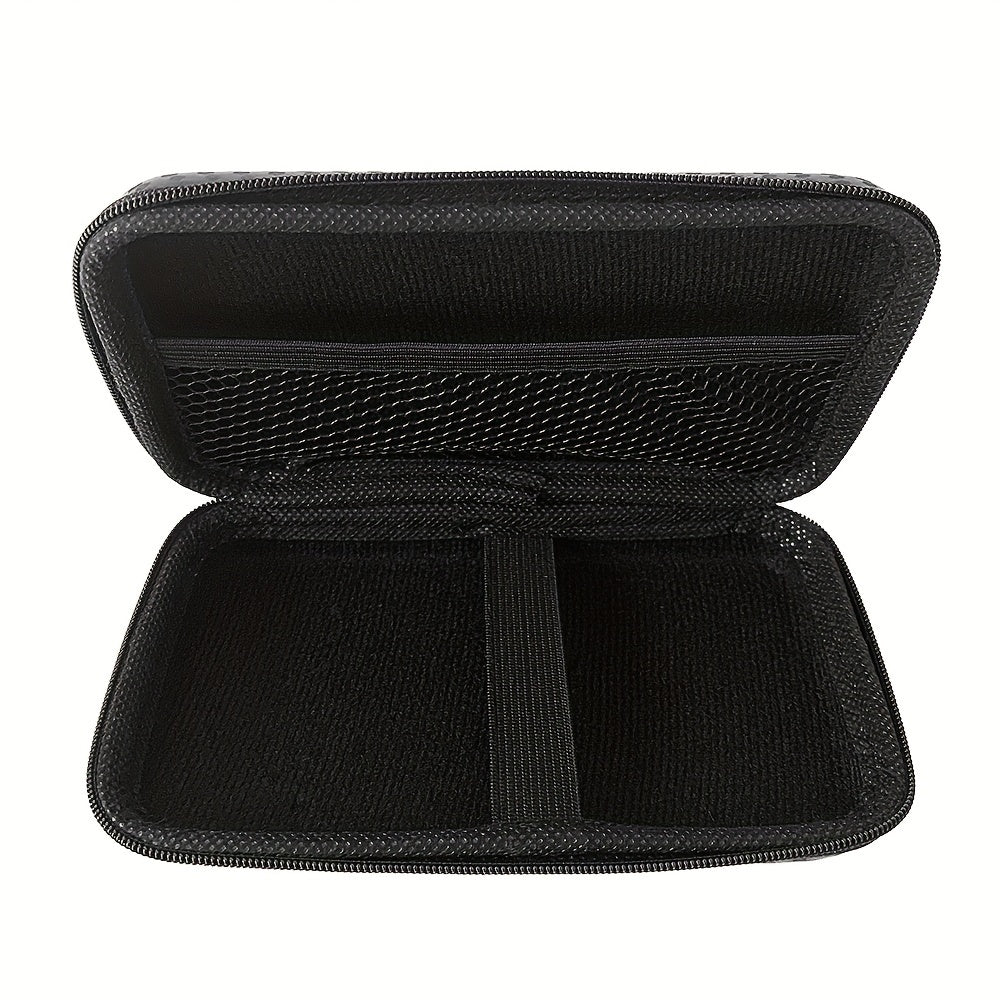 1Pc Bolsa de Almacenamiento EVA, Bolsa de Almacenamiento Portátil, Bolsa de Almacenamiento de Carcasa Dura, Bolsa para Auriculares, Bolsa para Cables, Suministros de Viaje al Aire Libre, Organización y Almacenamiento en el Hogar, Contenedores de Almacena