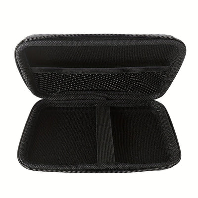 1Pc Bolsa de Almacenamiento EVA, Bolsa de Almacenamiento Portátil, Bolsa de Almacenamiento de Carcasa Dura, Bolsa para Auriculares, Bolsa para Cables, Suministros de Viaje al Aire Libre, Organización y Almacenamiento en el Hogar, Contenedores de Almacena
