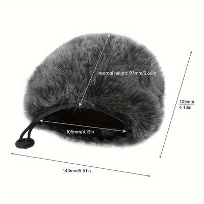 Pantalla de viento de micrófono profesional ePathChina - 1-Pack, Filtro de pop de micrófono de condensador universal, accesorio de reducción de ruido para podcasting, grabación y transmisión en vivo - Disponible en blanco, negro y gris