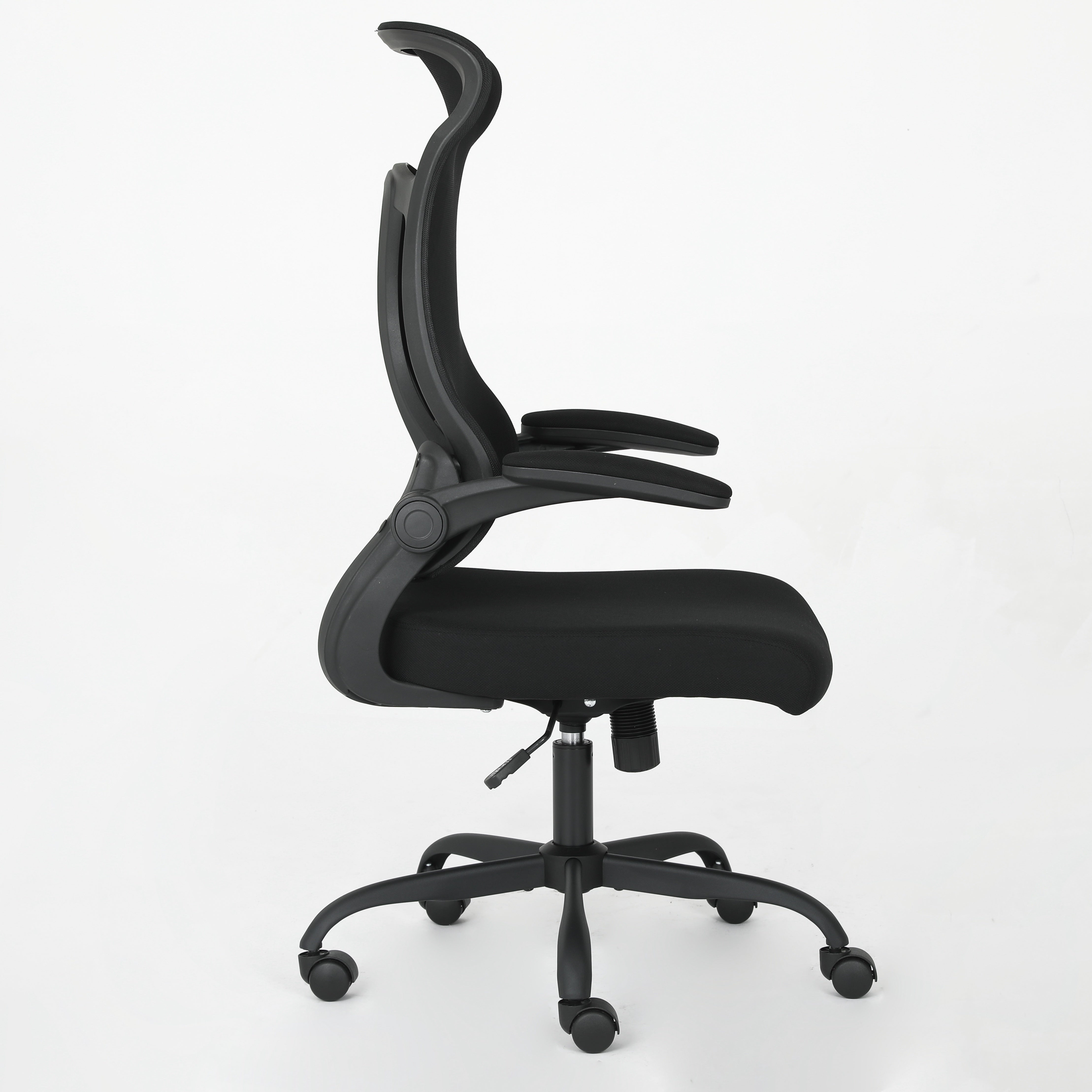 Silla de Oficina Ergonómica con Respaldo Alto y Malla Transpirable - Asiento Cómodo para Escritorio de Computadora para Empleados, Fácil de Limpiar