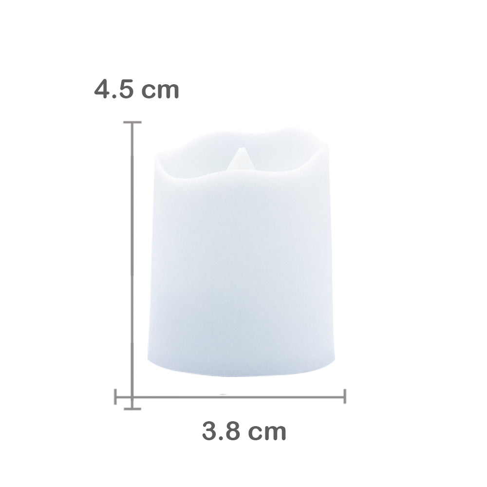 Vela Luz Led Pequeña X6 Decorativa AK3008