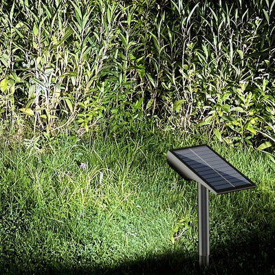 1 unidad de Luces Solares para Césped Villa Jardín Focos de Paisaje Exterior 9LEDs Luces Solares para Árboles de Patio
