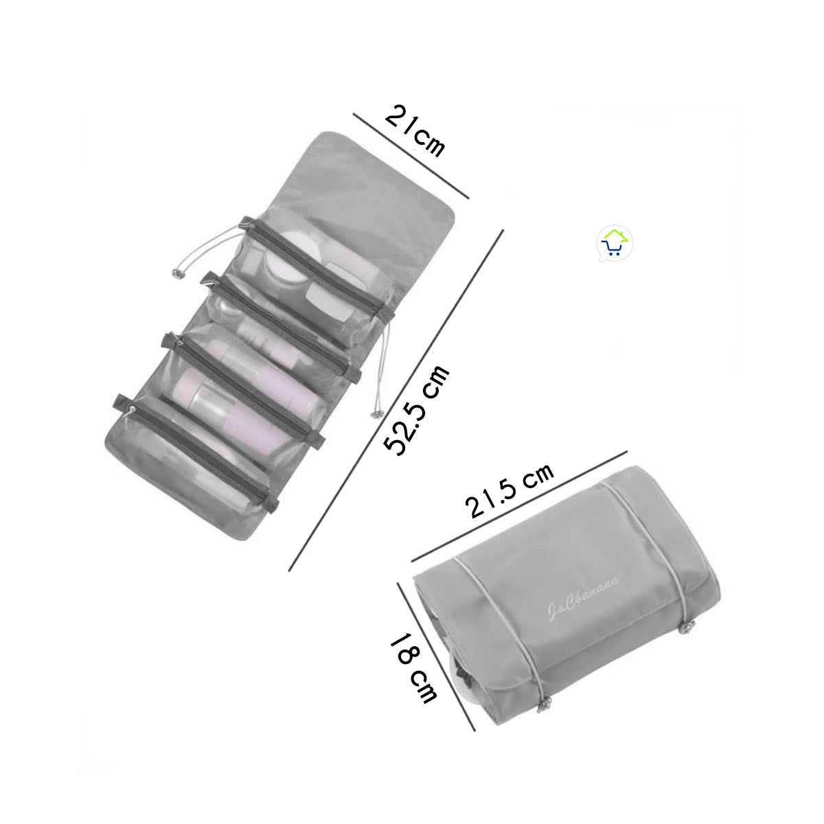 Organizador Viajero x4 Plegable Portátil GMBOL-163