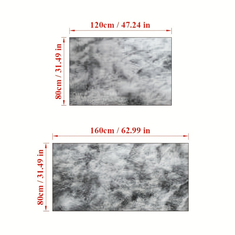 1 alfombra peluda para habitación, suave y mullida, con base antideslizante, color gris claro, ideal para dormitorio o sala de estar