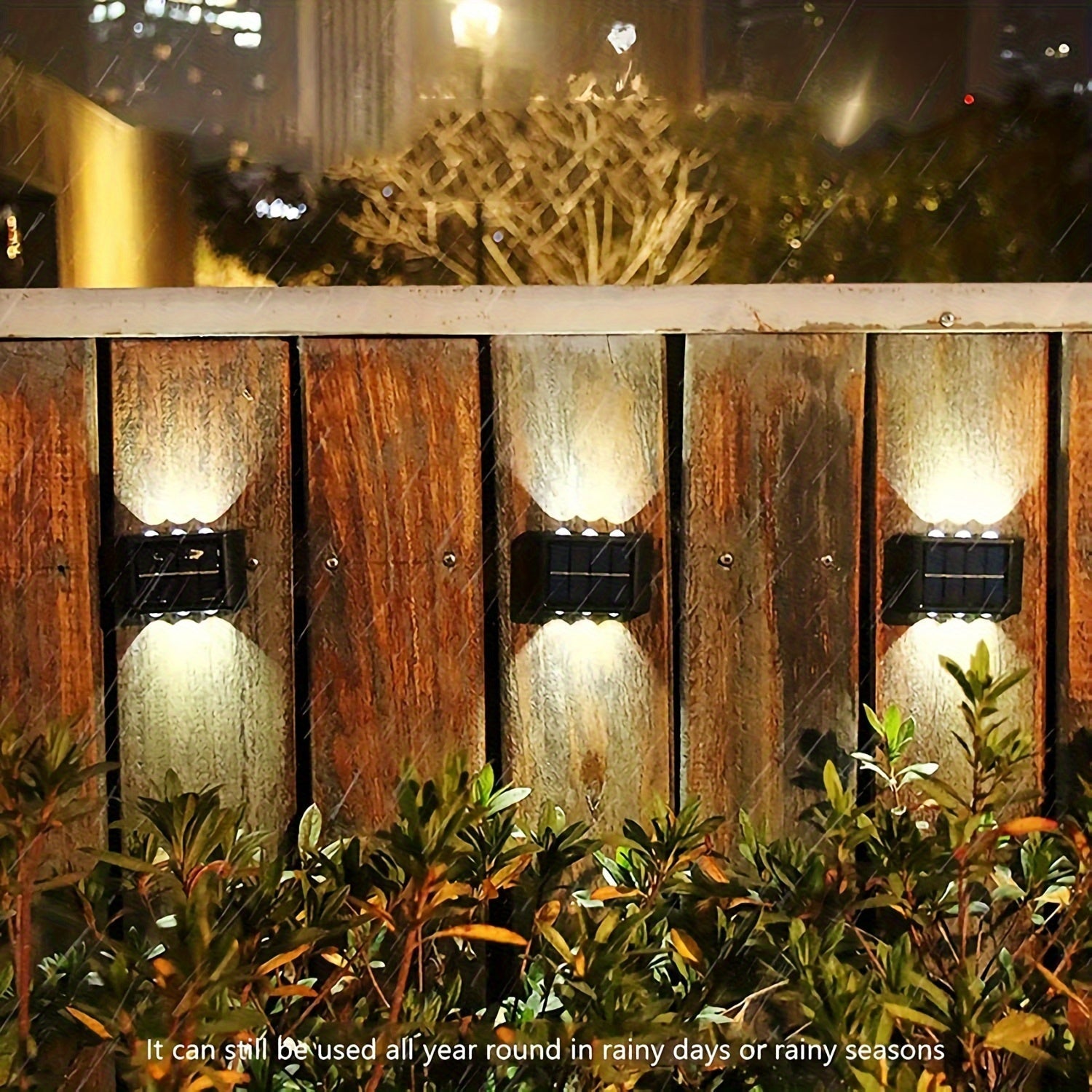 4 piezas, 6 luces solares por paquete, opciones de colores cálido/frío, adecuadas para acampada al aire libre, patio, calle, paisaje, decoración de bodas, resistencia al agua IP44