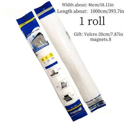 Juego de filtros de alta rendimiento para campanas de cocina, diseñados para absorber eficazmente la grasa y prevenir el humo, compatibles y duraderos con protección adhesiva.