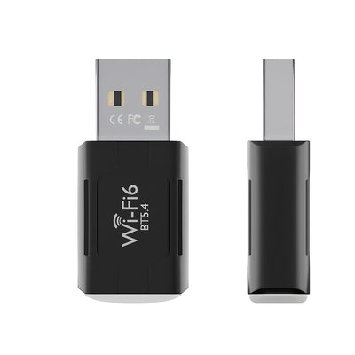 LEINSIS 900Mbps WiFi 6 Dual-Band 2.4G/5G Adaptador USB - Tarjeta de red inalámbrica de alta velocidad 802.11ax para portátiles y escritorios Mac, Plug & Play, no necesita controlador, diseño compacto, adaptador de red inalámbrica para portátiles, adaptad