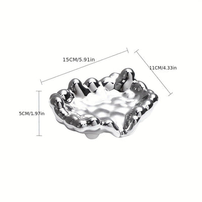 1 Pieza, Jabonera Creativa, Bandeja De Plástico Para Jabón, Soporte Para Barra De Jabón Para Ducha, Jabonera Para Baño, Estante Multifuncional Para Almacenamiento De Jabón Para Fregadero, Accesorios De Baño