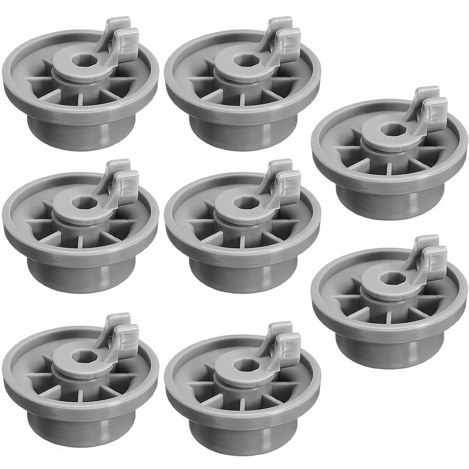 4/8 PIEZAS 165314 Rueda de rejilla inferior para lavavajillas Piezas para lavavajillas Bosch de BuyParts - Ajuste exacto para lavavajillas Bosch y Kenmore - Reemplaza 420198 423232 AP2802428 PS8697067