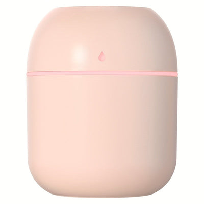 Humidificador y difusor portátil con USB, doble función: pulverizador de niebla con dispensador de fragancia, diseño compacto para hogar, oficina o escritorio, opciones en blanco y rosa, humidificador para el hogar, electrodoméstico moderno y elegante, a