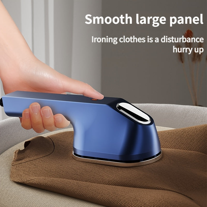 Plancha Portátil Mini - Plancha Eléctrica de Mano con Panel Grande, Función Húmedo/Seco Tres en Uno, Calentamiento Rápido y Control Automático de Temperatura, Compacta para Viajes, Hogar, Ropa y Dormitorio - Ideal para Principiantes y Profesionales, Mant