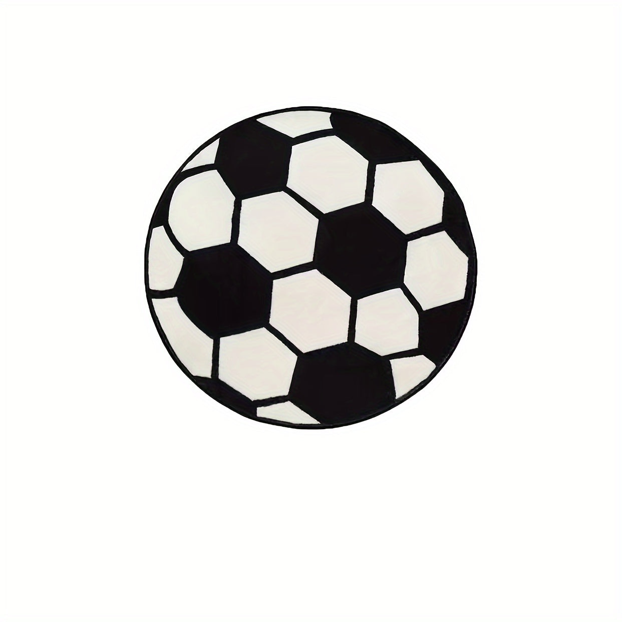 1 Pieza, Alfombra Creativa De Fútbol, Adecuada Para Dormitorio, Mesita De Noche, Sala De Estar, Balcón, Decoración Del Hogar, De Hotel, De Oficina, Decoración De Año Nuevo, Decoración De San Valentín, De Pascua, De San Patricio