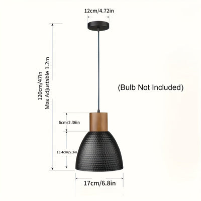 1 pieza, lámpara colgante ajustable de altura, moderna, de metal, con montaje semi-inclinado para isla de cocina, comedor, dormitorio, oficina, bar. Sin batería y fácil instalación. Ideal para salón, dormitorio, iluminación industrial, duradera.