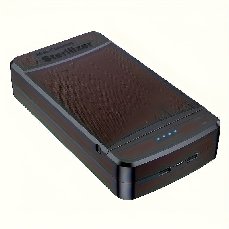 Caja de desinfección de uñas portátil alimentada por USB para herramientas de manicura y pedicura - Estérilice y seque suministros de cuidado de uñas con diseño compacto, no necesita batería, esenciales para la higiene del salón en casa, suministros para
