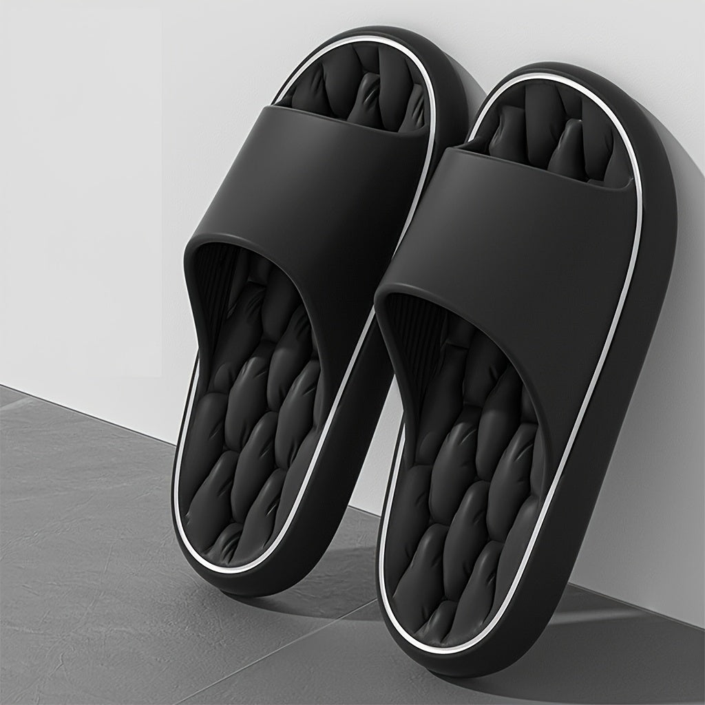 Zapatillas de nube suaves - Antideslizantes, con almohadilla, para hombres y mujeres, ideales para el baño, dormitorio, piscina y playa, material EVA, diseño de nube para comodidad y soporte todo el día.