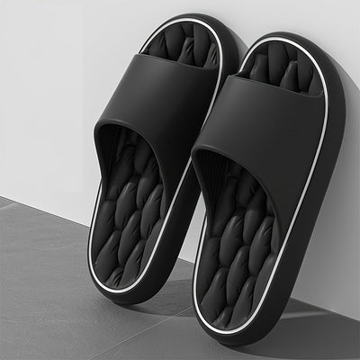 Zapatillas de nube suaves - Antideslizantes, con almohadilla, para hombres y mujeres, ideales para el baño, dormitorio, piscina y playa, material EVA, diseño de nube para comodidad y soporte todo el día.