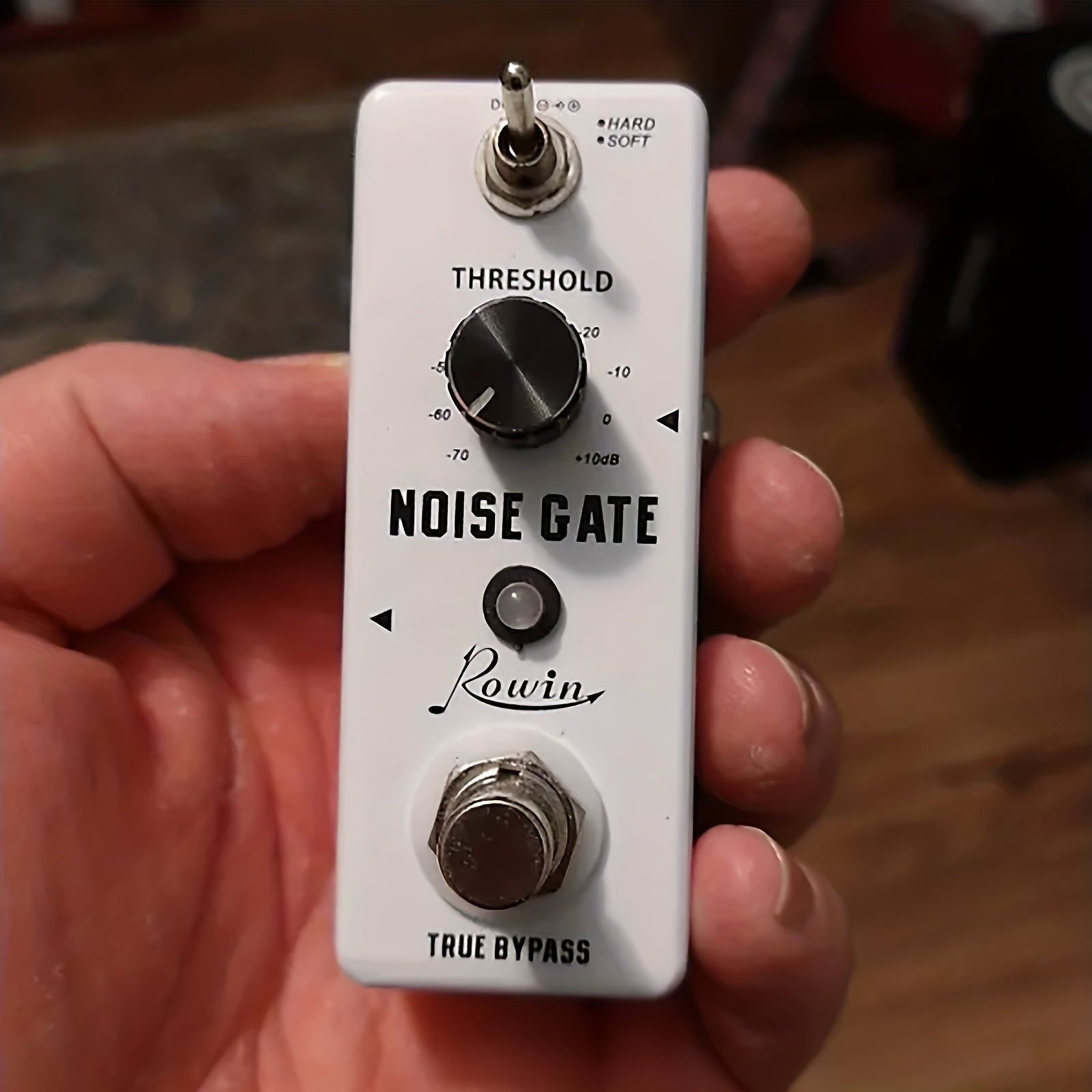 Pedal supresor de ruido para guitarra - Alimentación por USB, control analógico, construcción de hierro, colores mixtos, bypass verdadero, para efectos de guitarra eléctrica