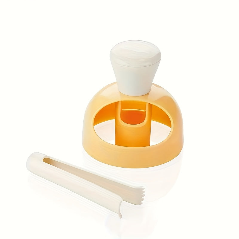 1pc Kit Universal para Hacer Donas - Cortador de Plástico Antiadherente PP con Herramienta para Bañar, Fácil Uso en Cocina y Repostería