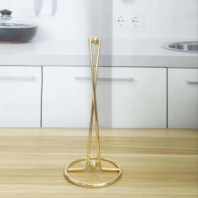 Soporte Para Toallas De Papel De Hierro, Soporte Para Rollo De Papel De Mesa De Hierro, Soporte Para Toallas De Papel Multifuncional Para Cocina Y Comedor, Estante De Almacenamiento Multifuncional