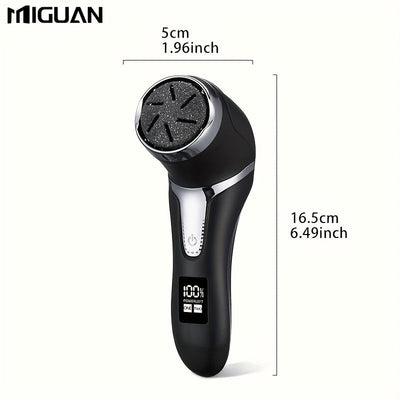 Este desechador de pies eléctrico profesional es recargable, fácil de usar y elimina eficazmente la piel muerta para restaurar tus pies suaves. Es ideal para uso en casa, viajes y salones.