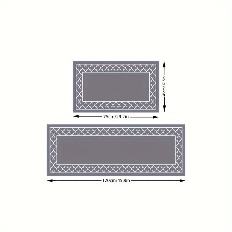 Alfombra de confort ergonómico y antideslizante para cocina, hogar, suelo, fregadero y oficina [1/2pcs]