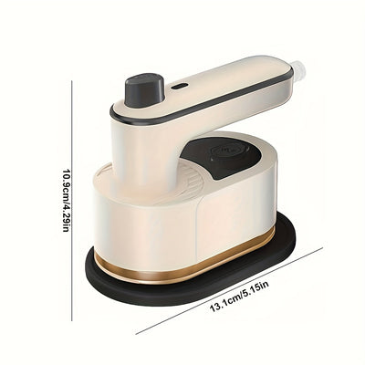 [Vaporizador de Viaje Mini 2 en 1] Nuevo Vaporizador de Viaje Mini PANCERKA 2 en 1 - Máquina de Planchar Portátil, Tamaño Pequeño, Viaje, Universidad, Dormitorio, Esenciales para el Hogar