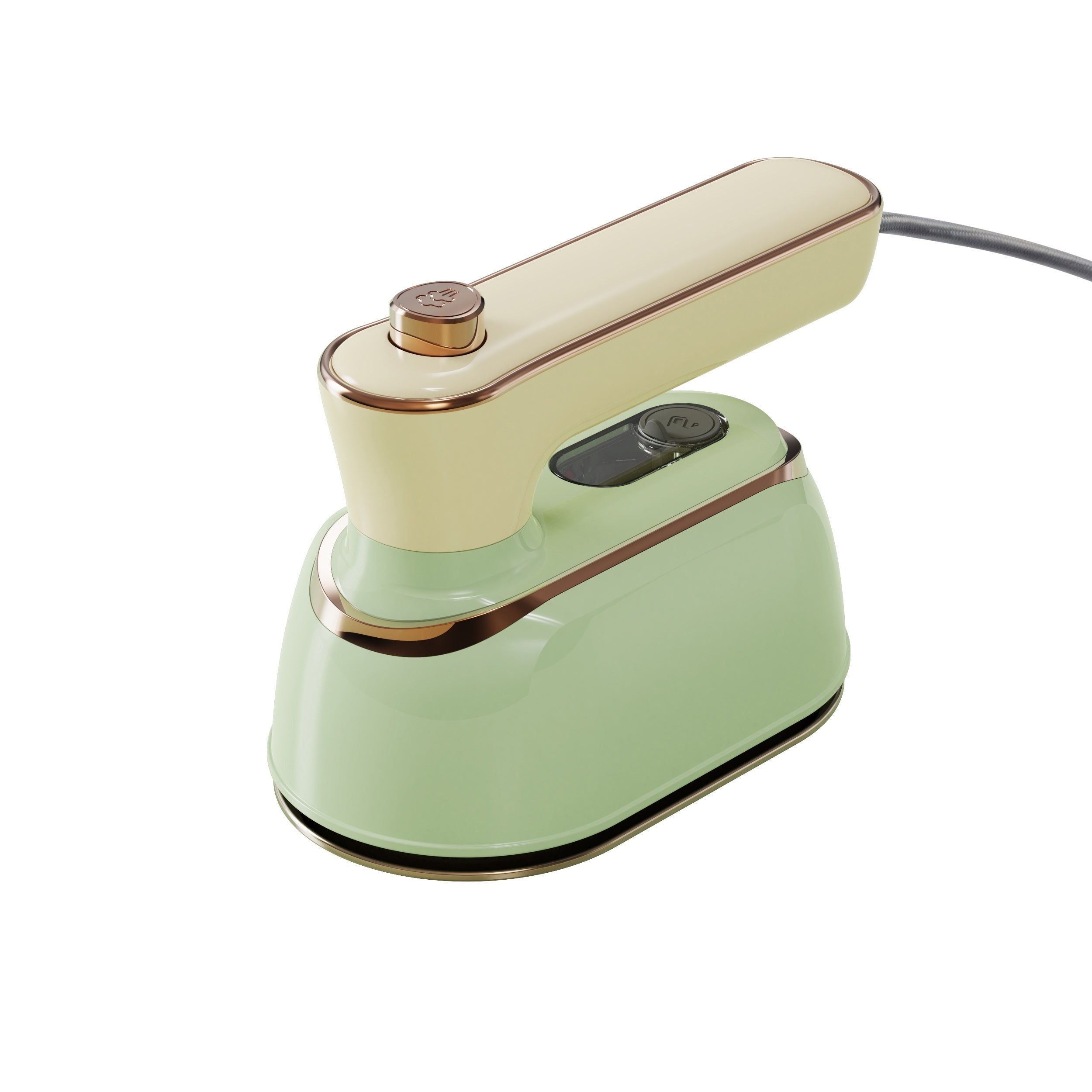 1pc Plancha de Vapor Portátil Mini, Calentamiento Rápido de 20s, Planchado Dual Propósito Seco/Húmedo, Diseño Portátil Rotativo Plegable de 180°, Uso en Casa y Viaje, 110-130V Enchufe EE. UU. - Sin Batería Requerida