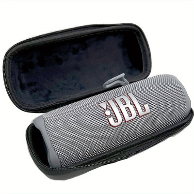 Estuche de altavoz EVA para Flip 3/4/5/6, bolsa de transporte protectora resistente a los golpes, almacenamiento portátil al aire libre con asa, negro, Flip 3.0, material EVA, almacenamiento portátil al aire libre con asa, estuche de altavoz.