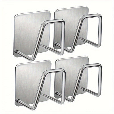 2/4 piezas, soporte para esponjas de cocina, escurridor para trapos y esponjas, estante de almacenamiento