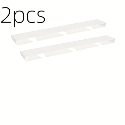 2/4/6 piezas, soporte para copas de vino, acabado pulido, estante colgante de plástico, soporte de secado de vidrio de pierna alta para almacenamiento y organización de bar de cocina.