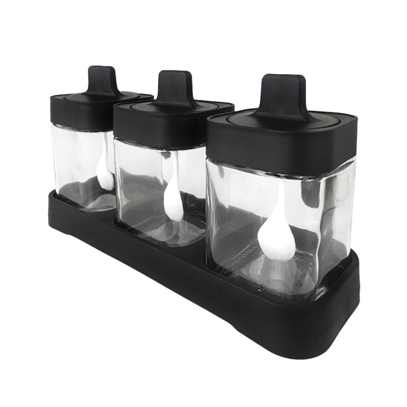 Set De Tres Especieros De Vidrio 4805704419