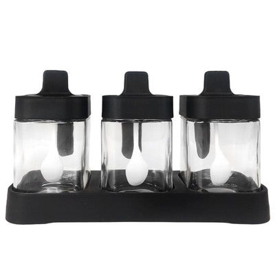 Set De Tres Especieros De Vidrio 4805704419