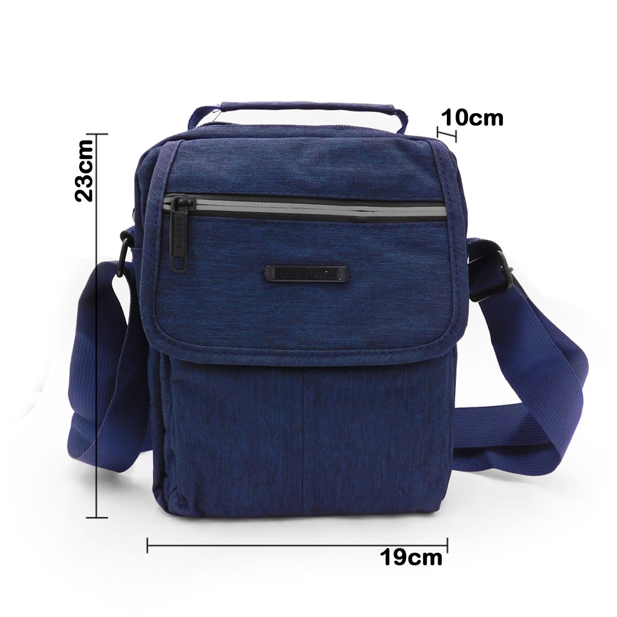 Bolso Carriel Manos Libres Unisex Morral Bolsillos 8002